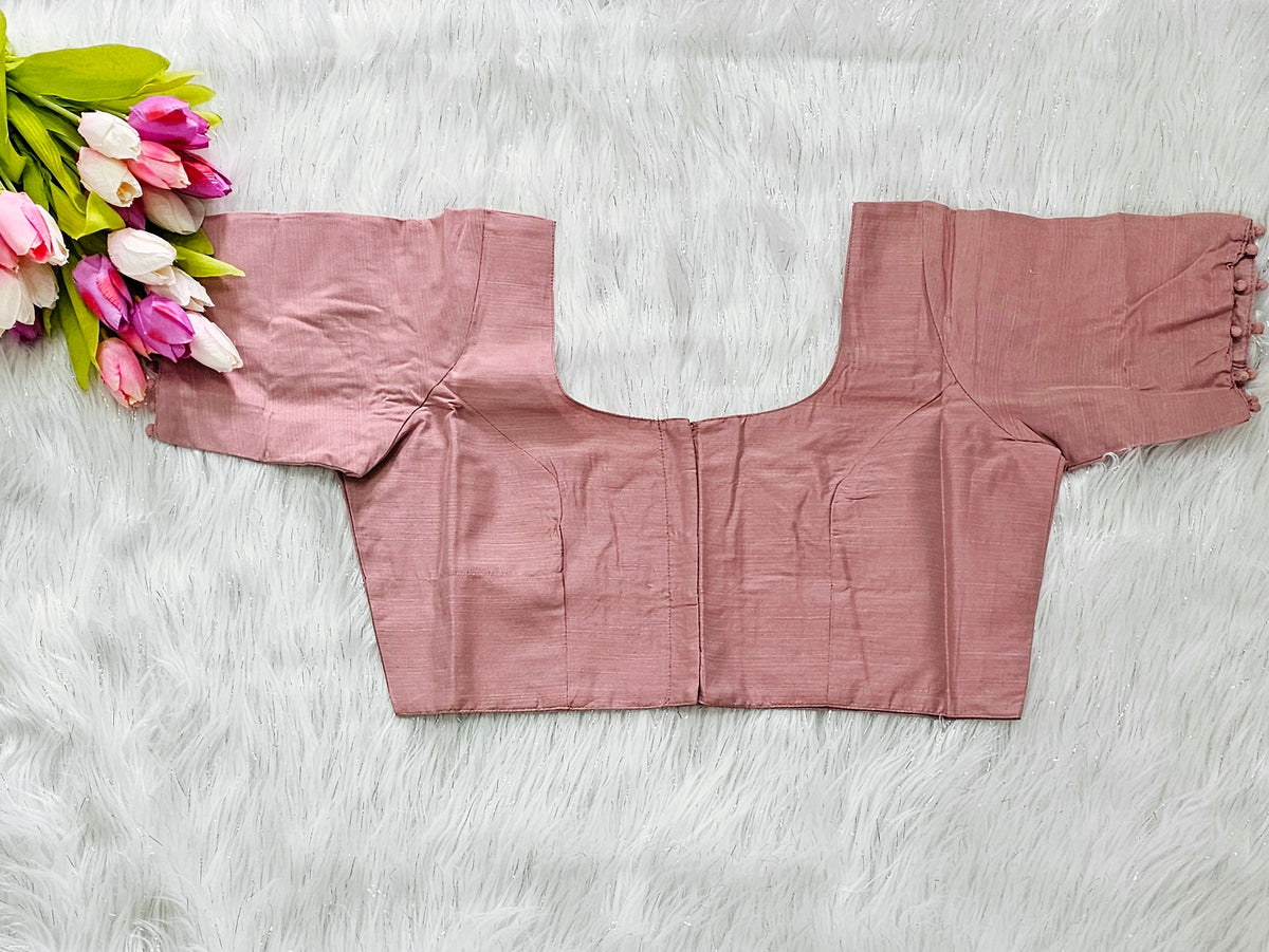 Silk Ready to wear saree blouse 💕