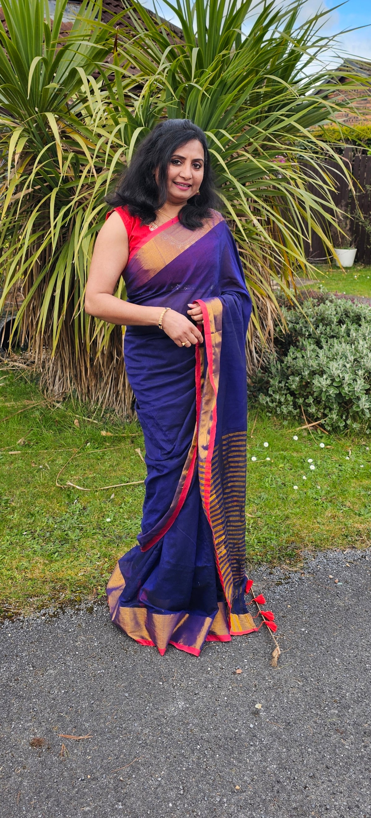 Stunning Mul cotton saree