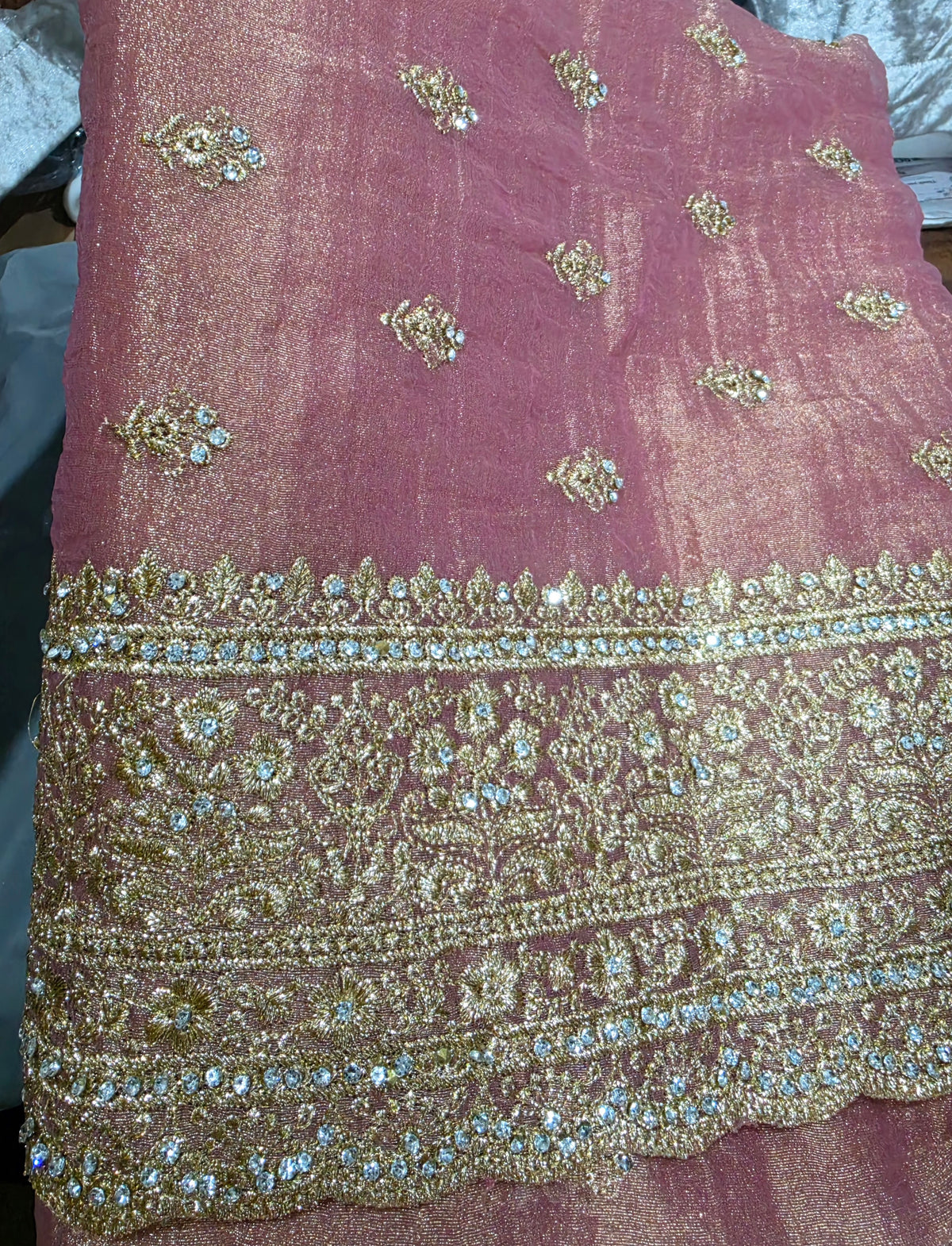 Indian party wear saree