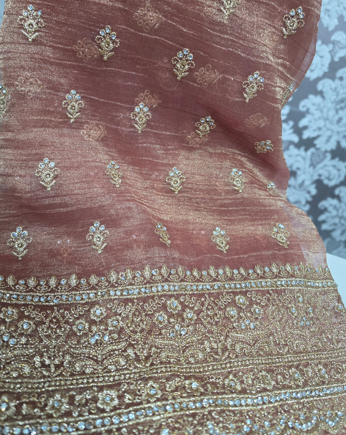 Indian party wear saree