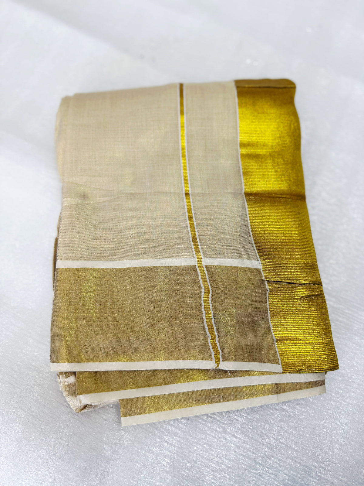 Ready to wear tissue Saree with Blouse