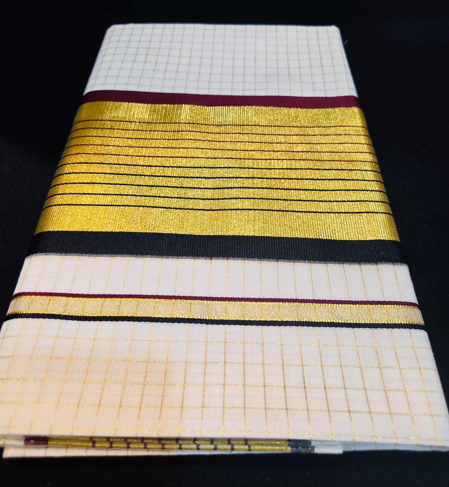 Premium quality Check set Saree^^^