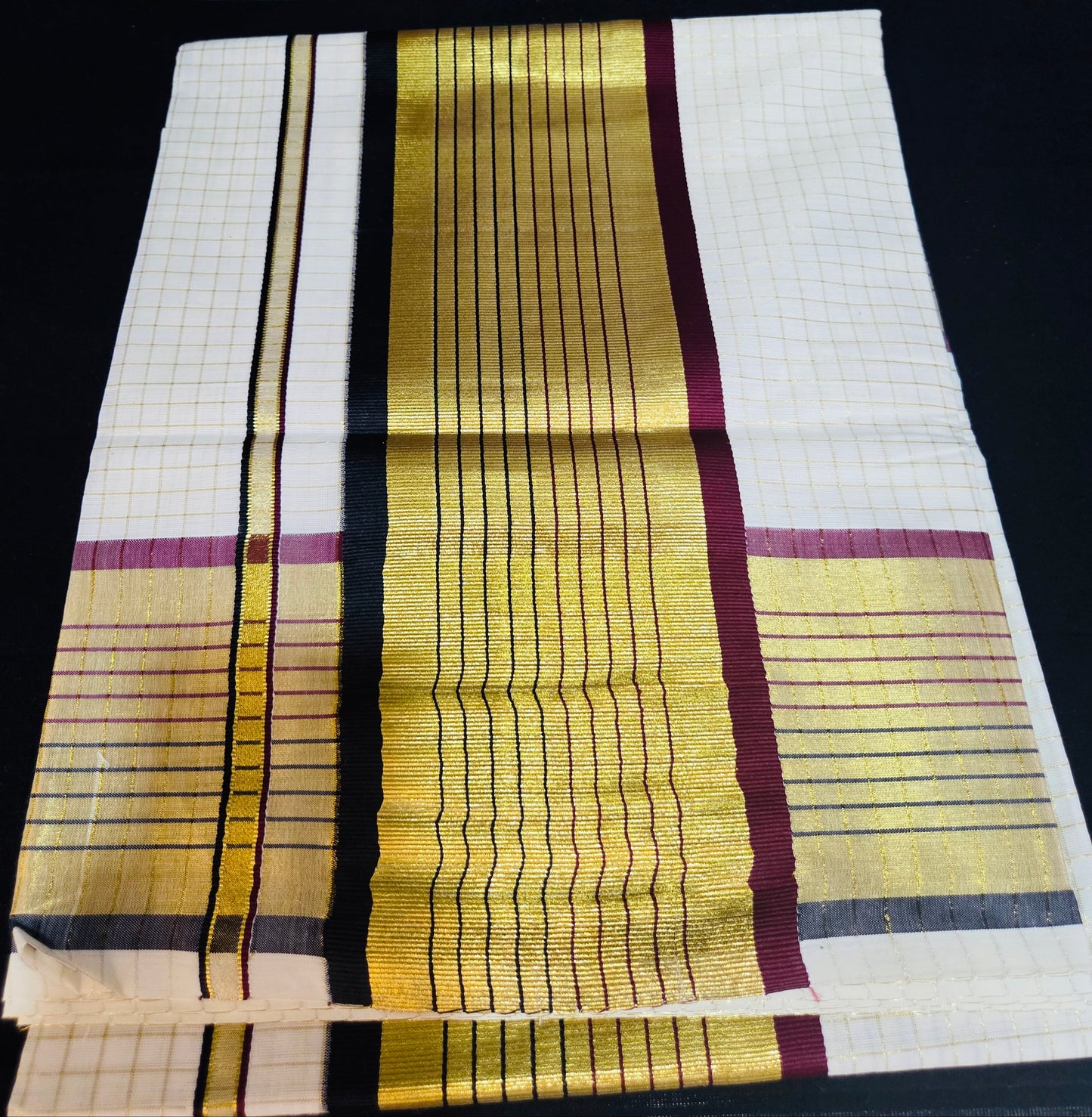 Premium quality Check set Saree^^^