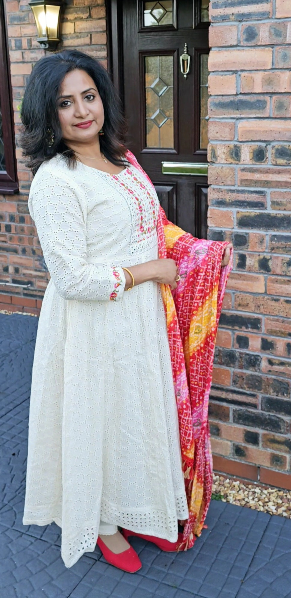 Anarkali Hakoba three piece suit