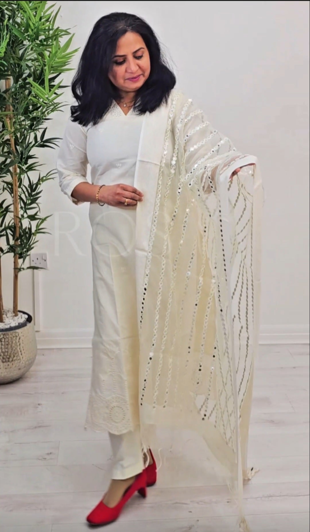 Cotton chickenkari kuri Set