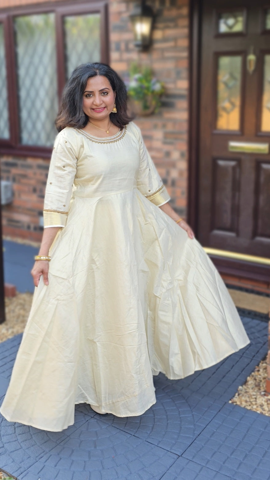 Traditional wear Gown