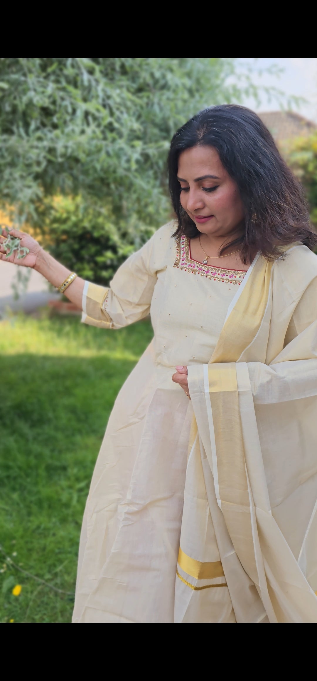 Beautiful traditional wear gown