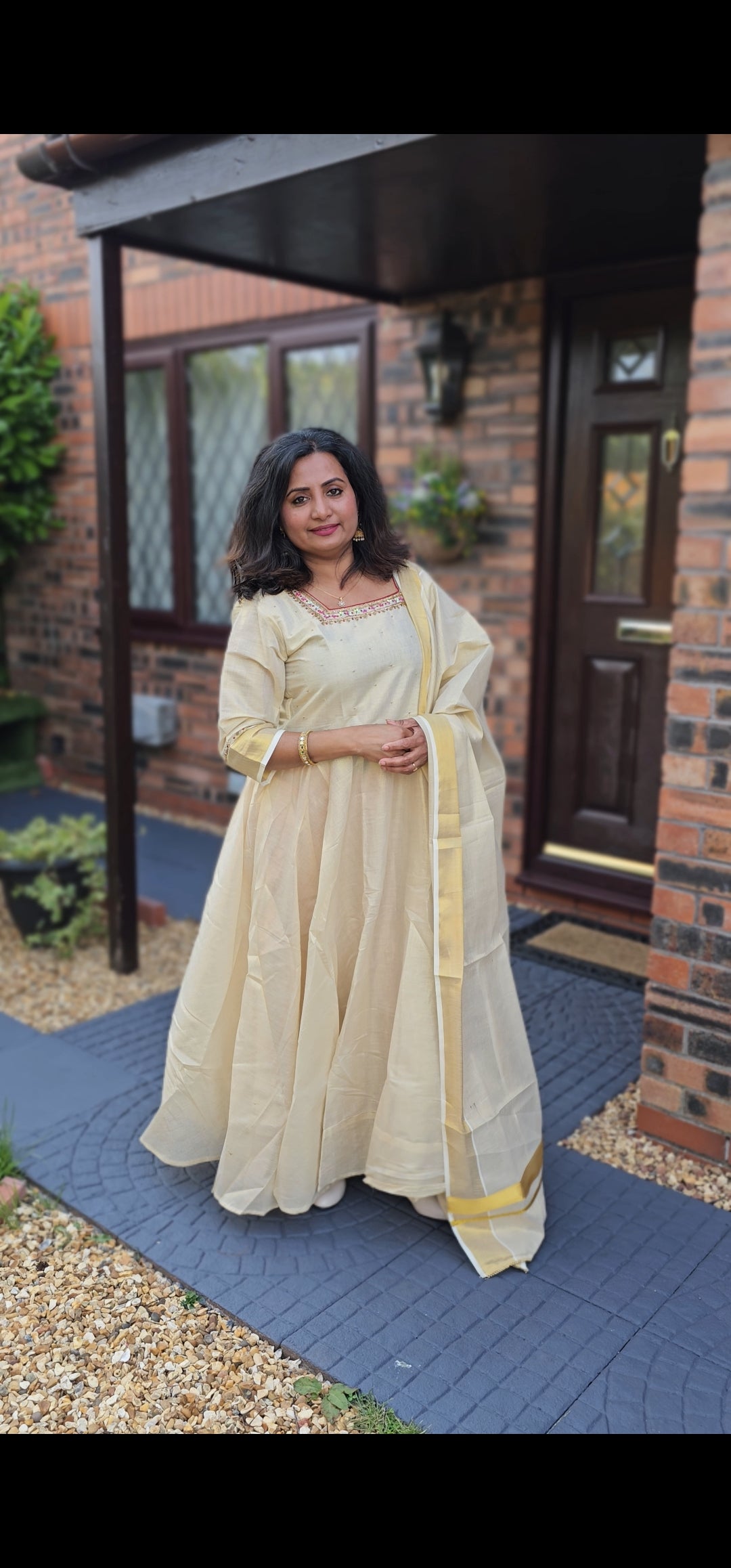 Beautiful traditional wear gown