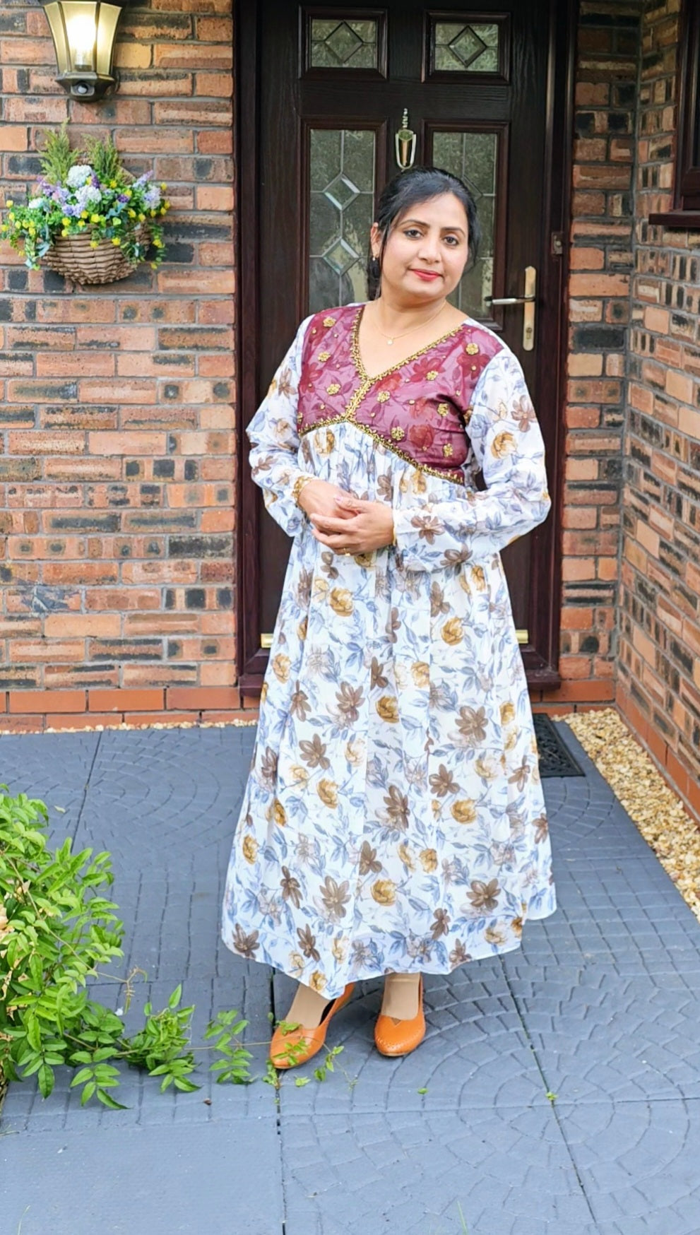 Aliya cut georgette Kurti / dress