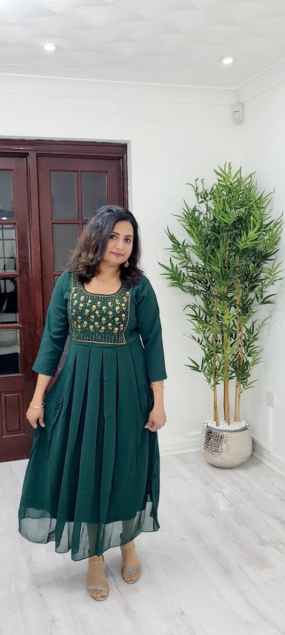 Heavy hand worked dress / Kurti