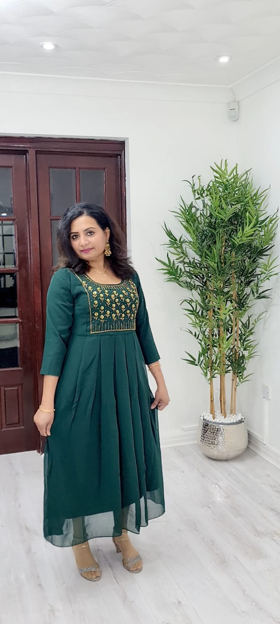 Heavy hand worked dress / Kurti