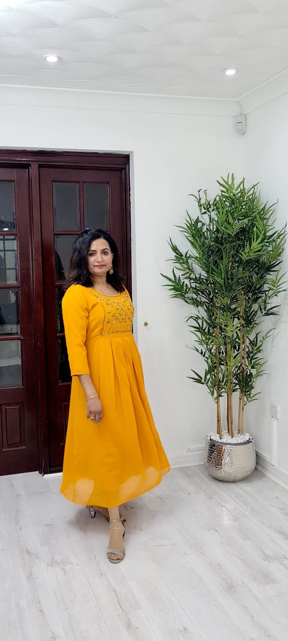 Heavy hand worked dress / Kurti