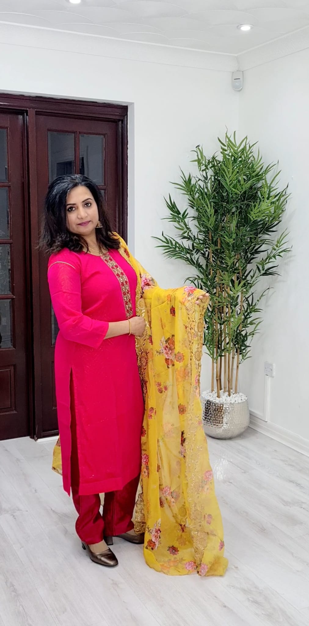 Beautiful Party wear three piece suit