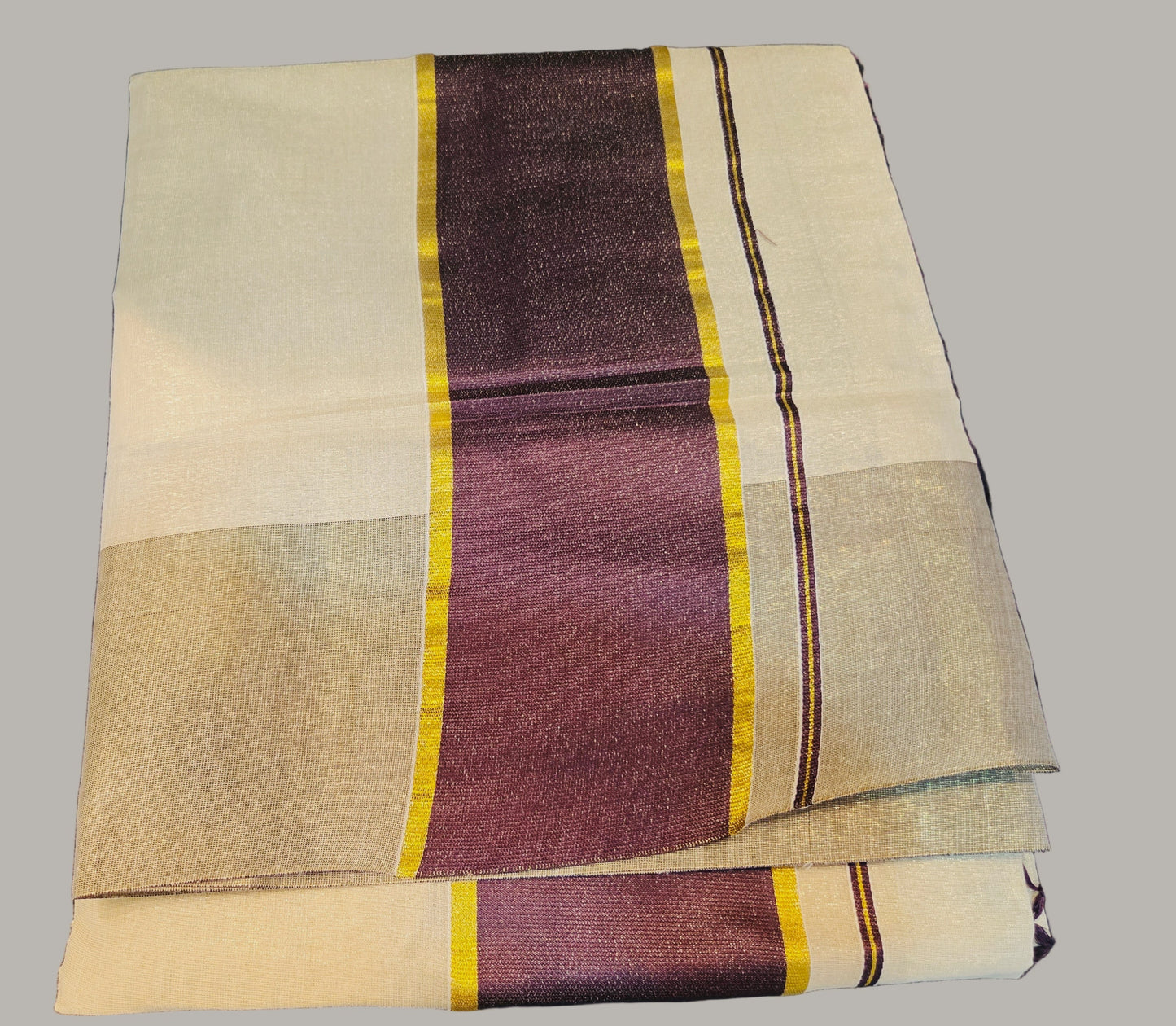 Ready to wear Onam set Saree with Readymade Blouse