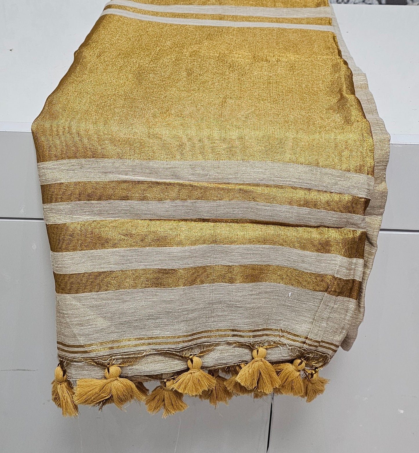 Russel tissue Saree for Onam or any occasion