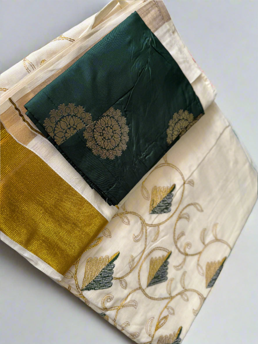 Ready to wear Saree with Readymade Blouse
