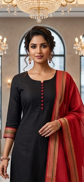 Pure cotton  ready to wear  three piece suit