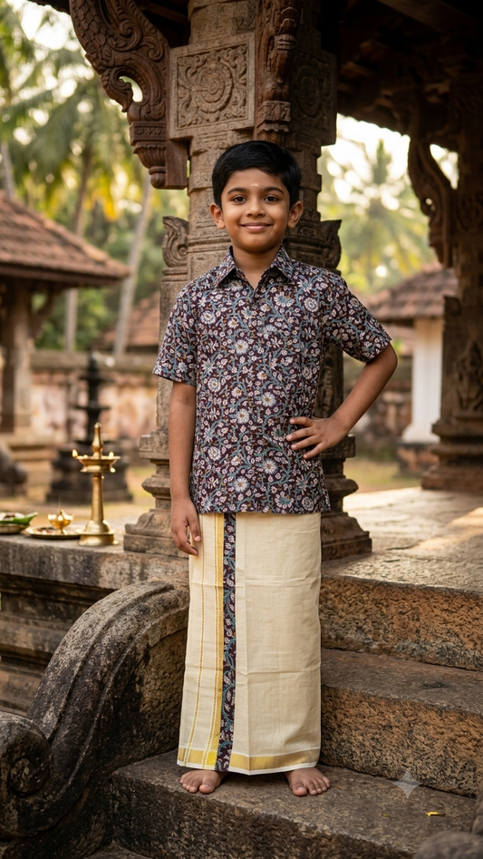 Boy‘s Shirt and Mundu