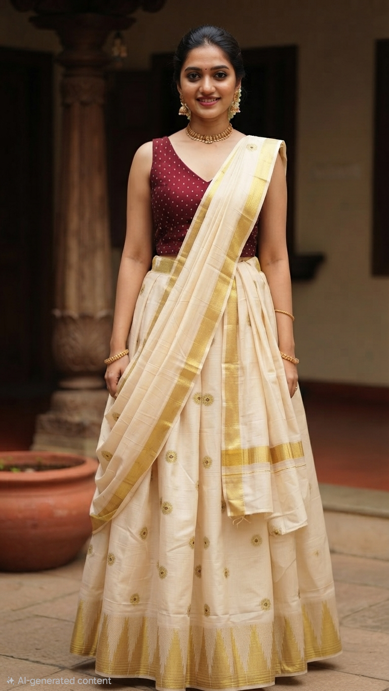Stunning dhavani set 💕