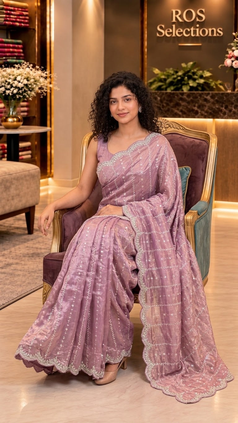Indian Party wear saree