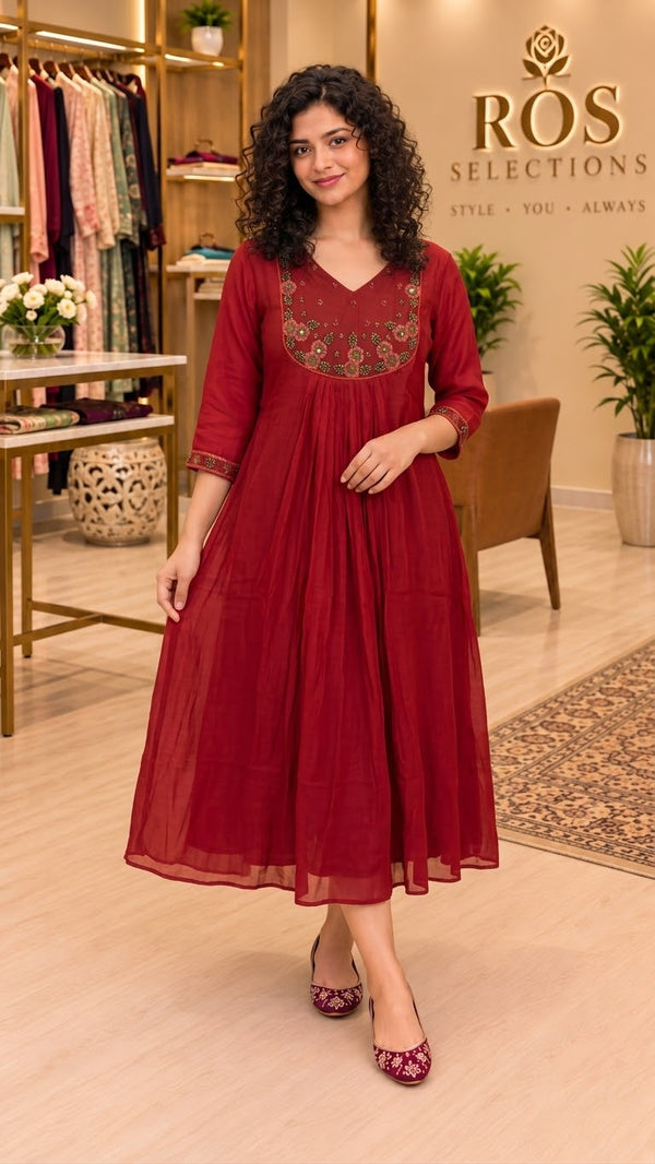 Women's chantheri dress