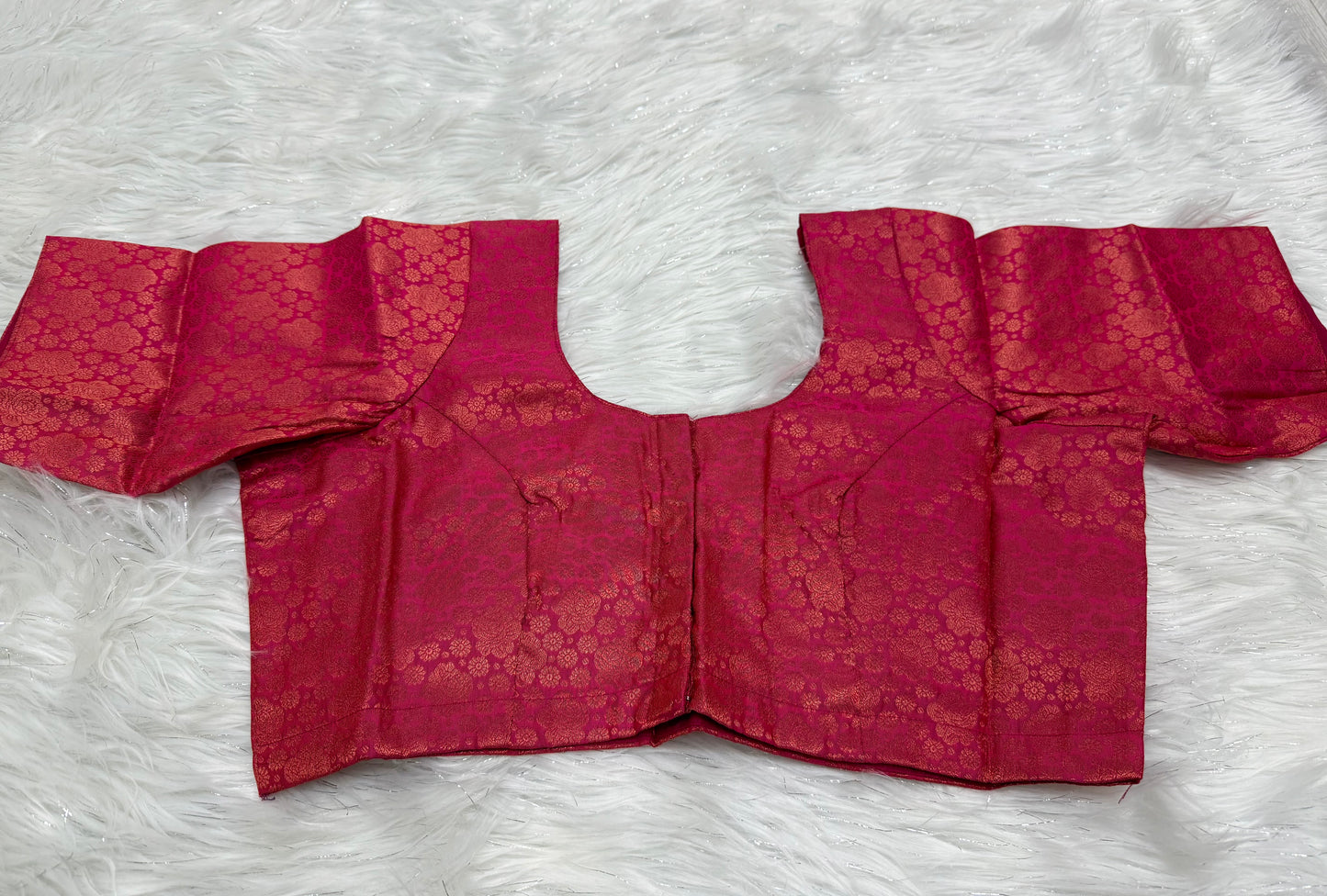 Brocade RaniPink blouse(same as pictures)