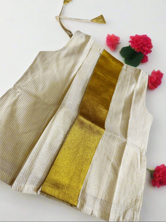 Beautiful Onam baby dress