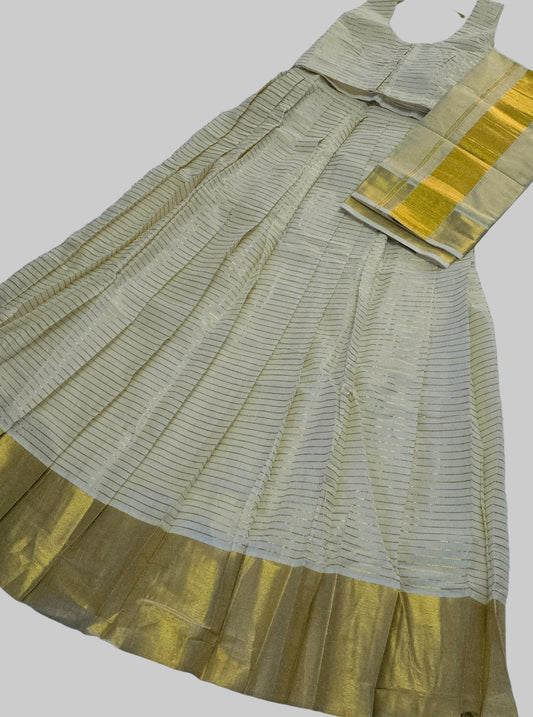 Beautiful Dhavani for Onam or any occasion