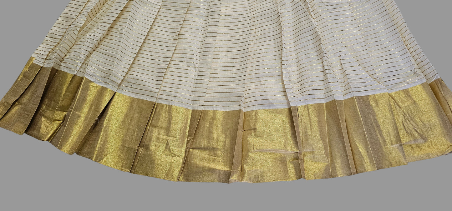 Beautiful Dhavani for Onam or any occasion