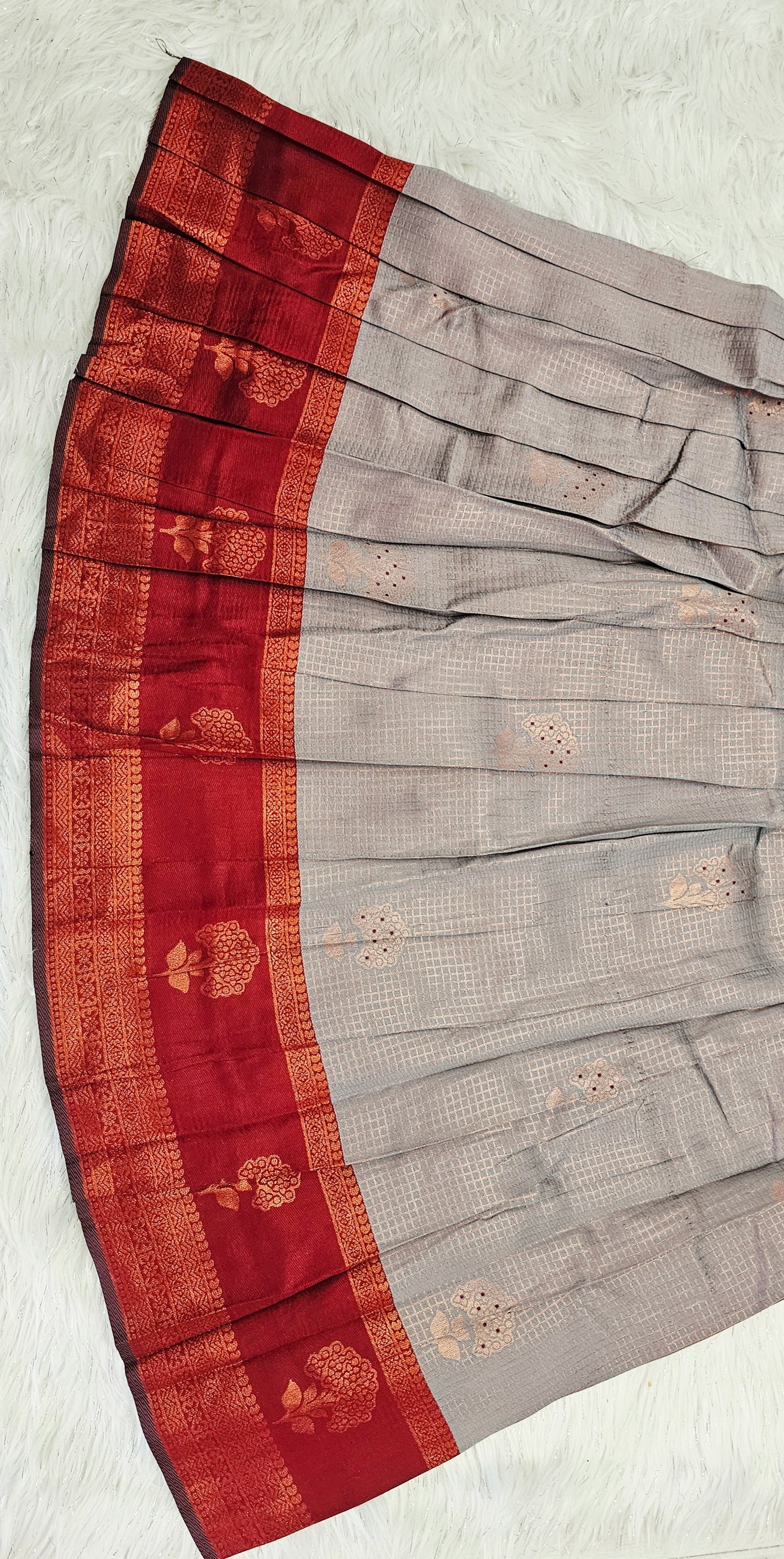 Soft silk Dhavani ( Ready to wear)
