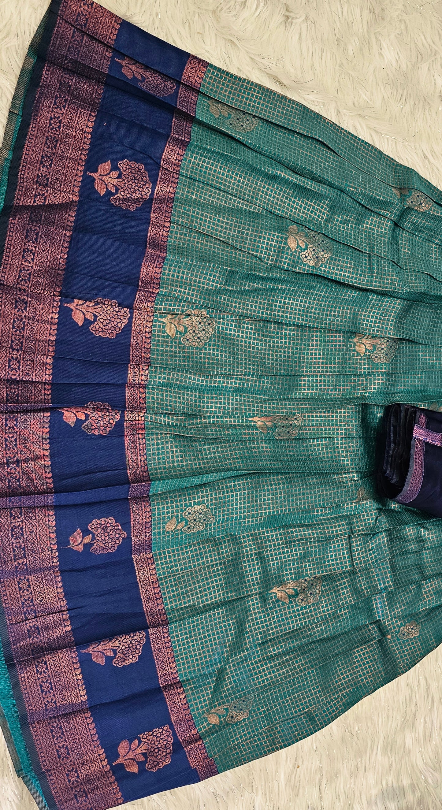 Soft silk Dhavani (ready to wear)