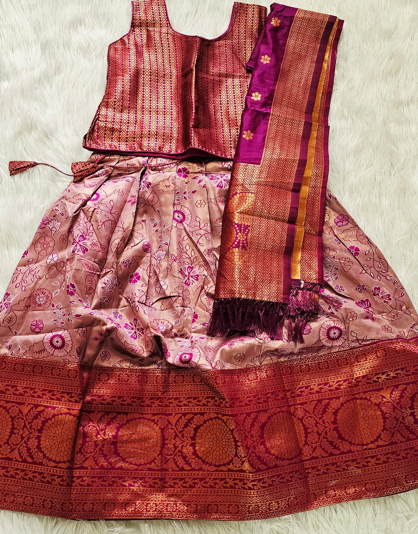 Kids Dhavani set