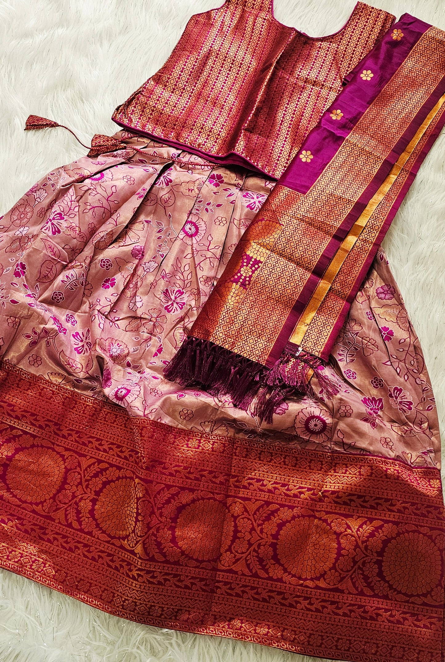 Kids Dhavani set