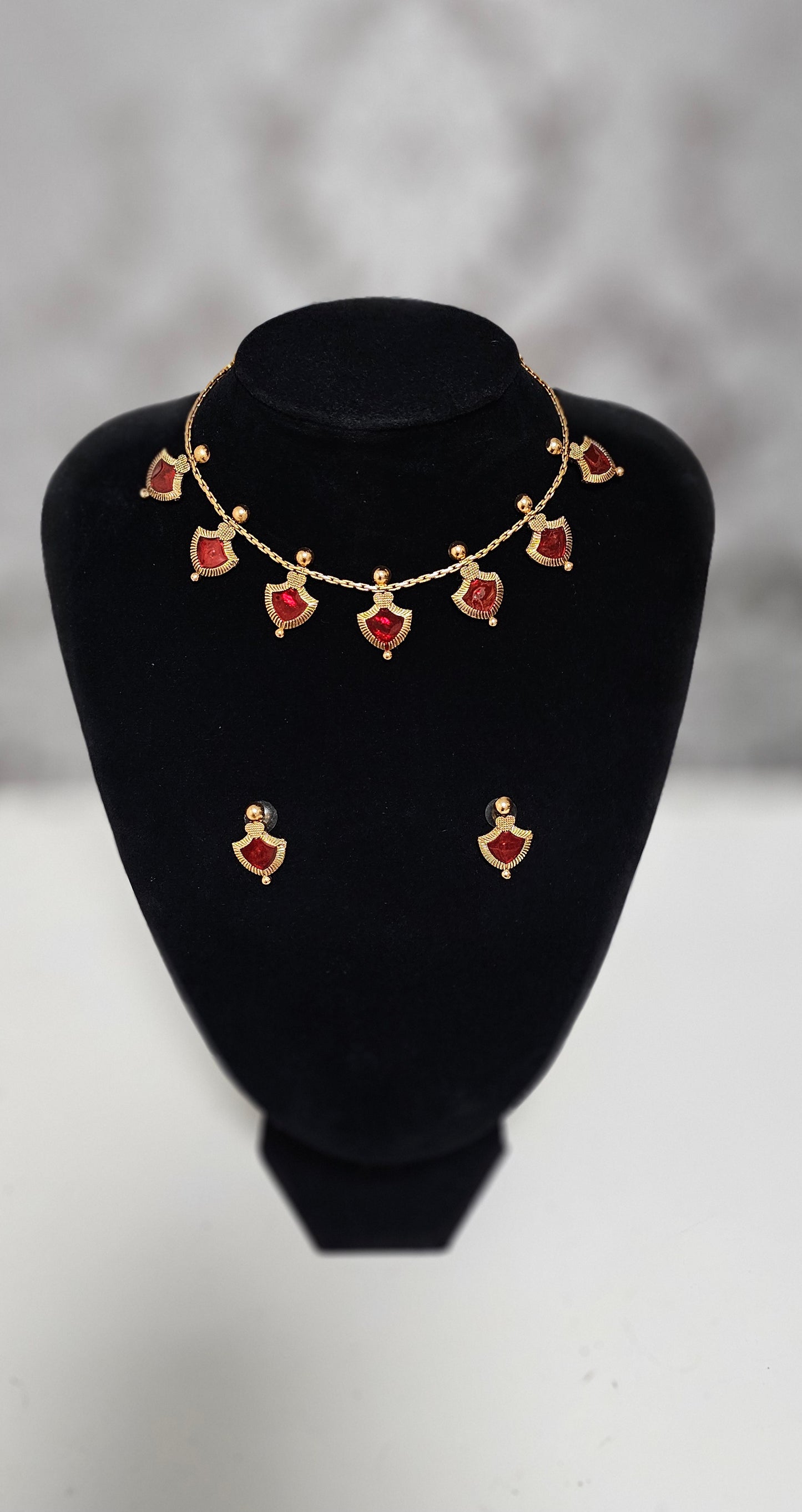 Stunning premium mango necklace set