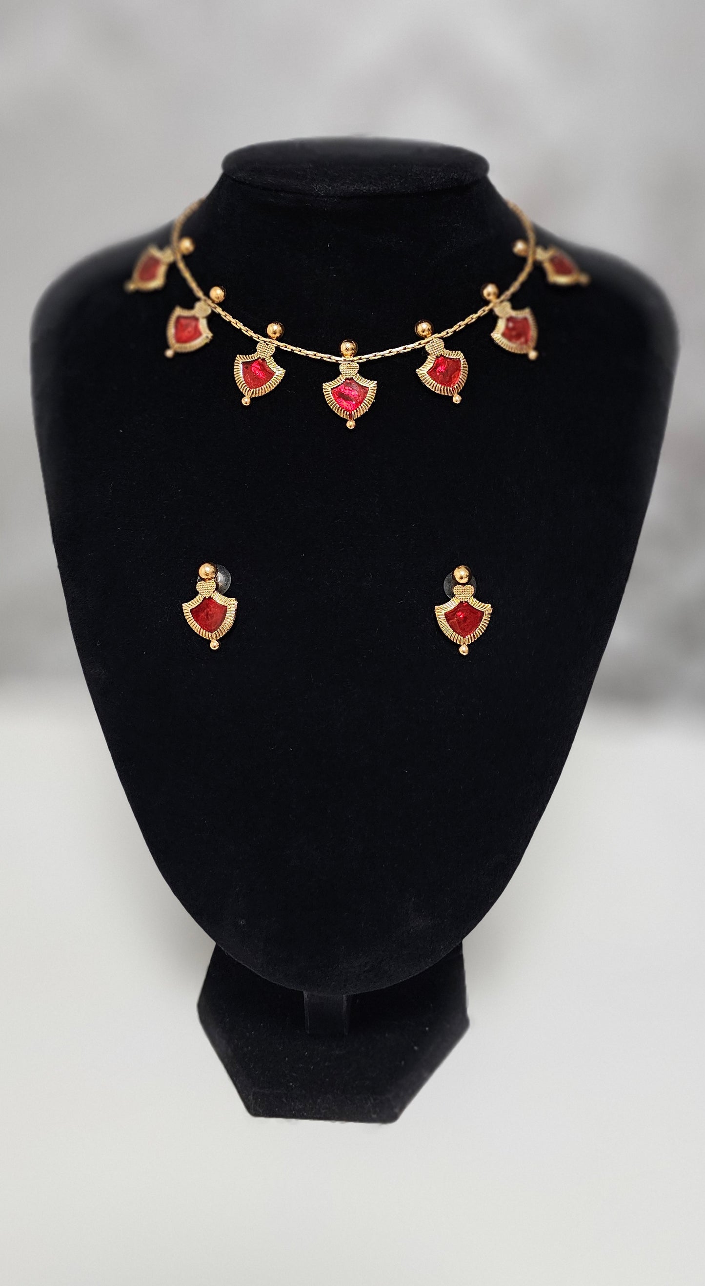Stunning premium mango necklace set