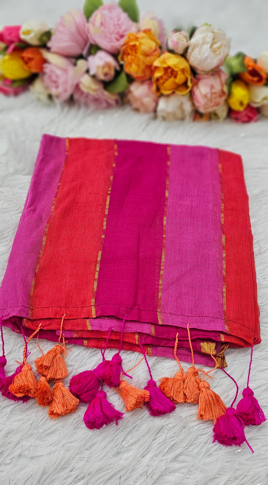 Mul mul cotton saree💕