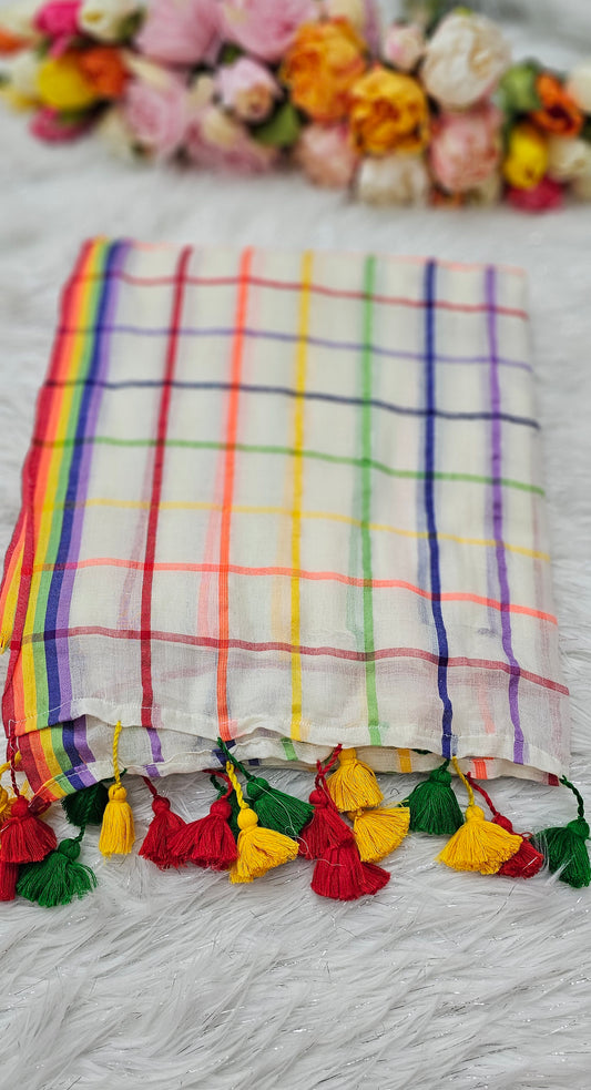 Mul mul cotton saree💕