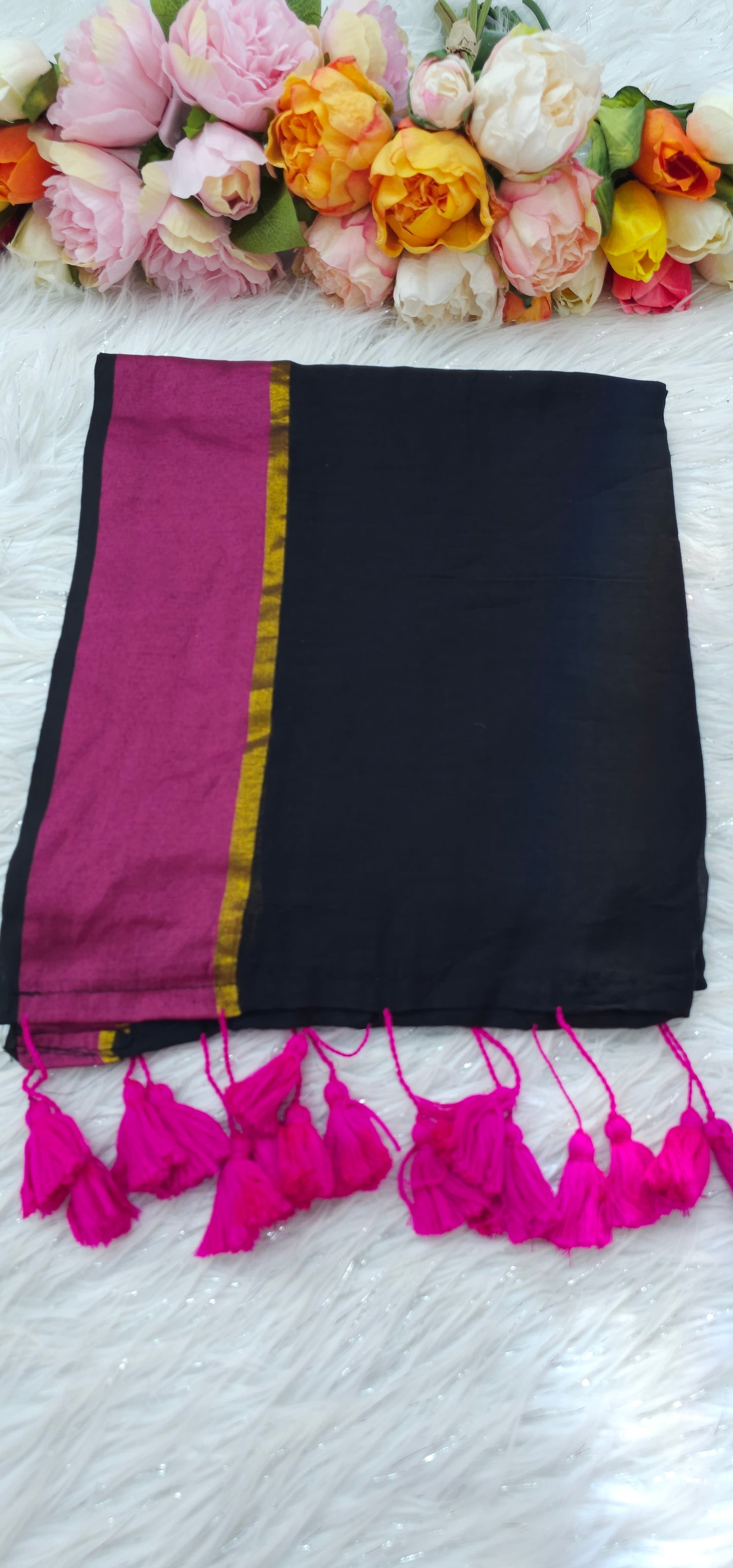 Mul mul cotton saree💕