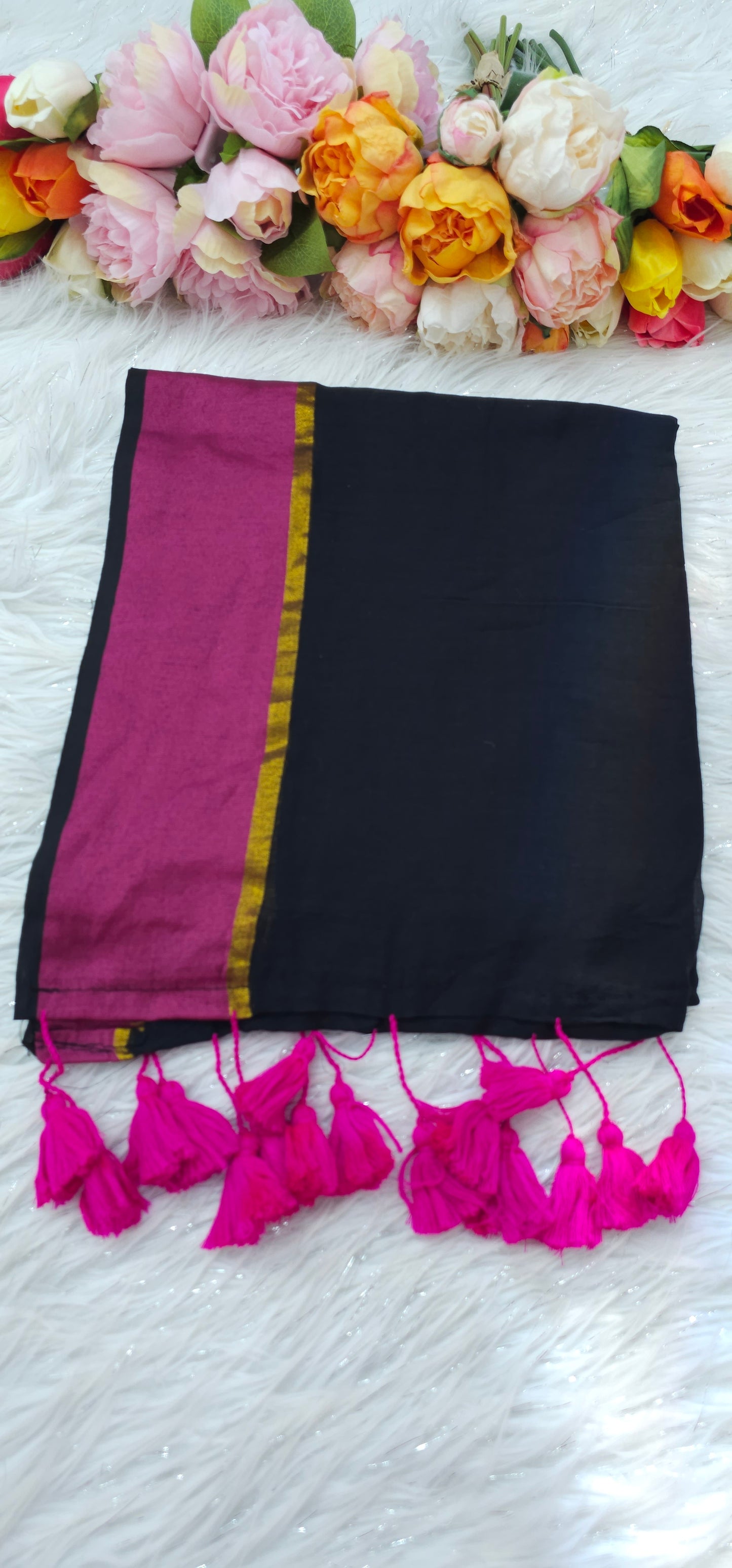 Mul mul cotton saree💕