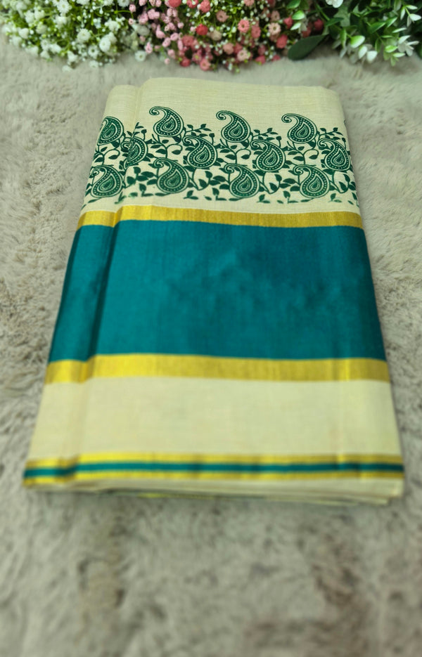 Tissue set saree