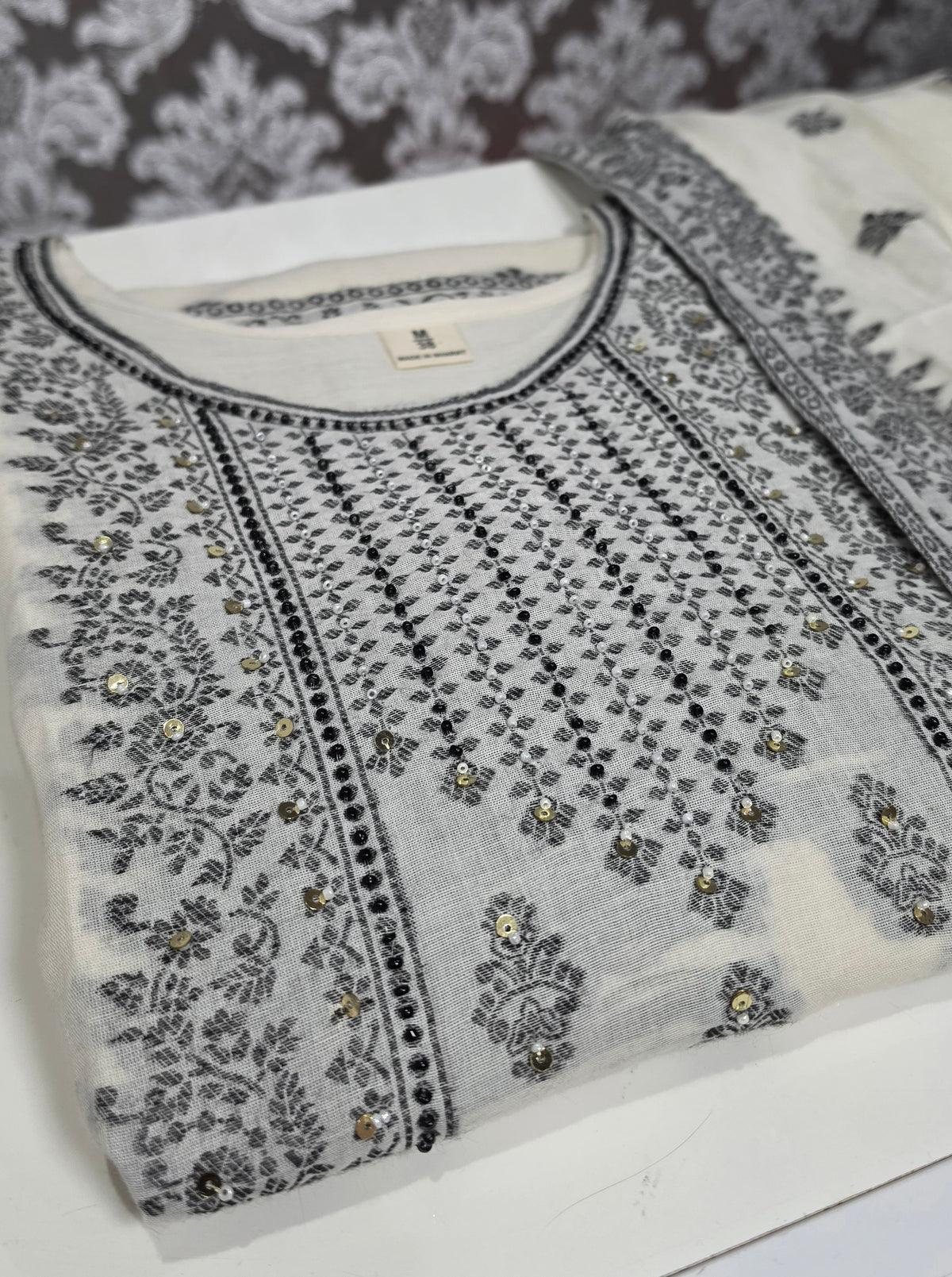 Women's Fully embroidered pure cotton Salwar set