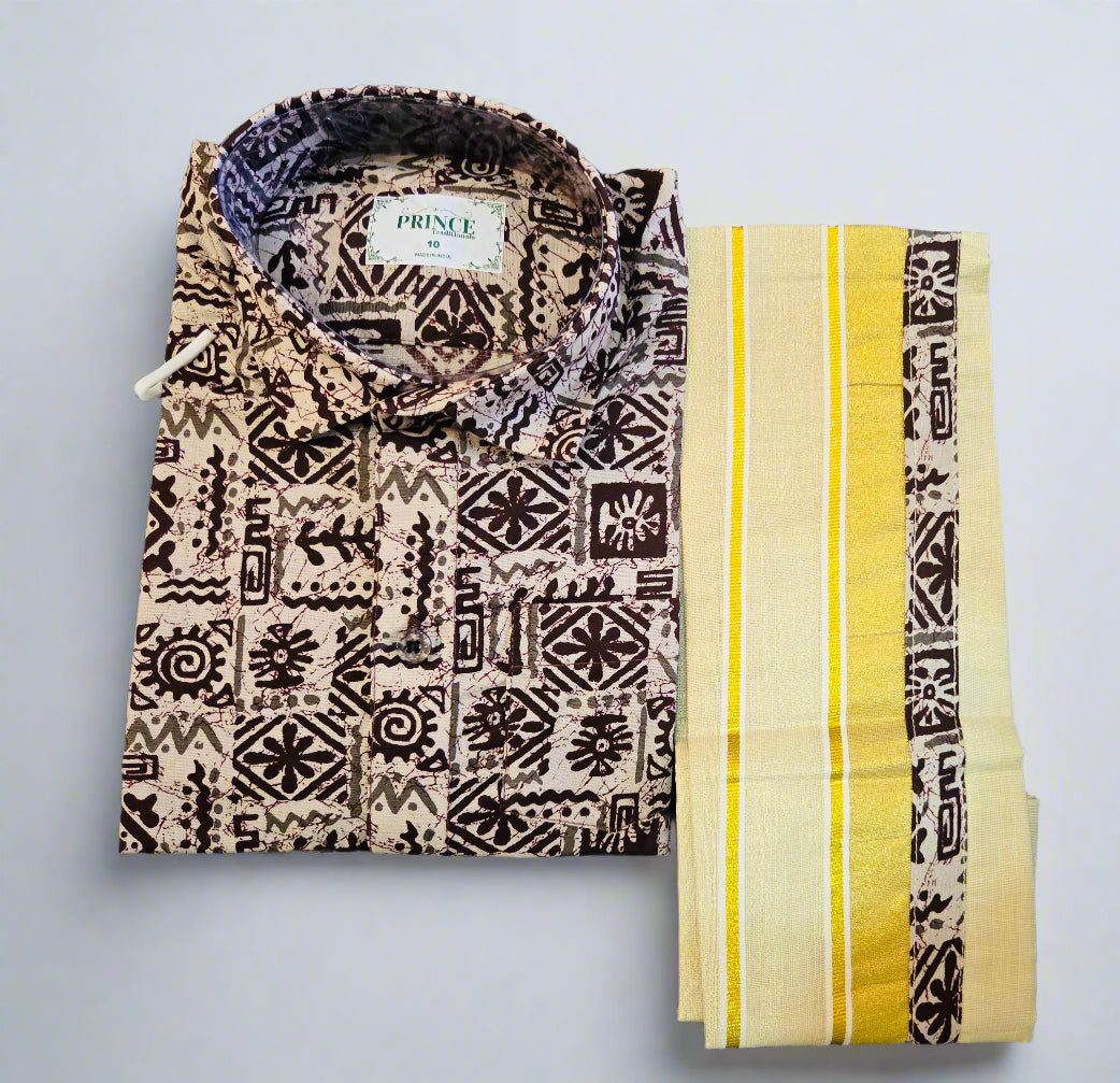 Boy‘s Shirt and Mundu