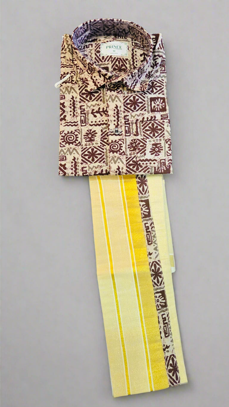 Boy‘s Shirt and Mundu