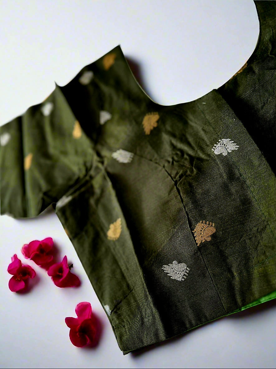 Ready to wear set Saree with Ready made Blouse
