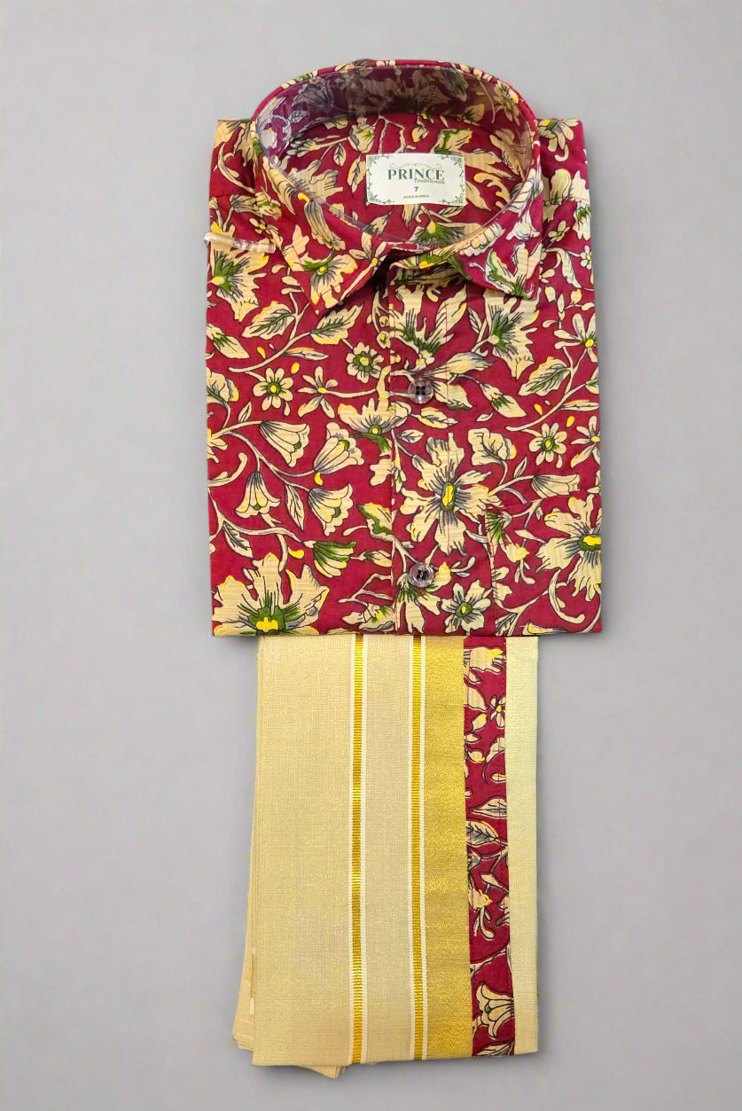 Boy‘s Shirt and Mundu