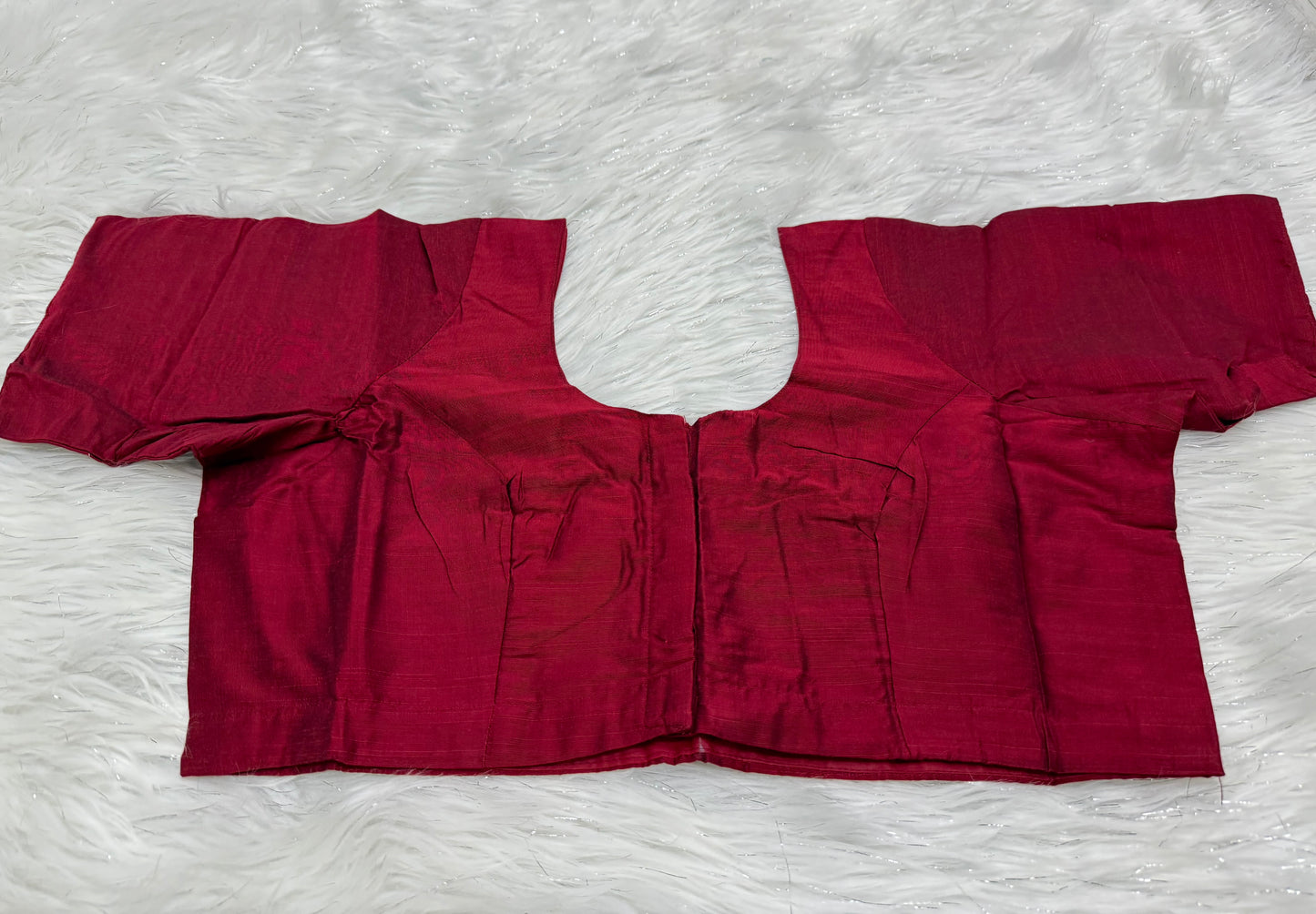 Ready to wear princess cut saree Blouse (maroon)