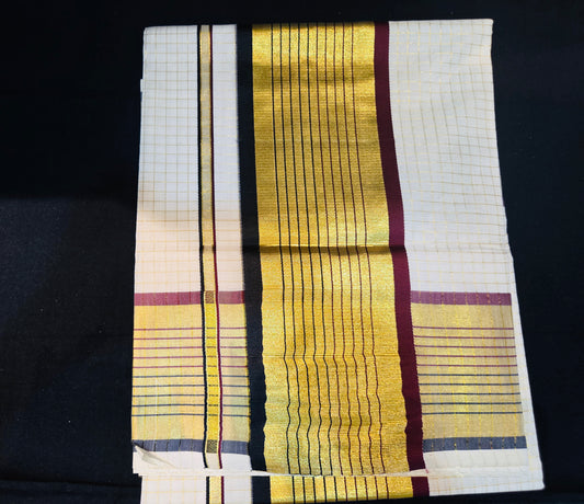 Premium quality Check set Saree^^^