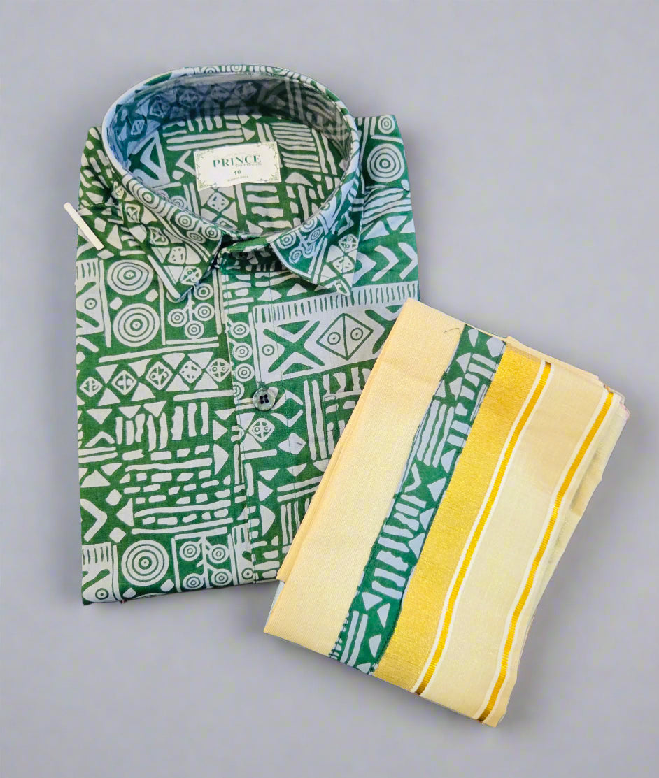 Boy‘s Shirt and Mundu
