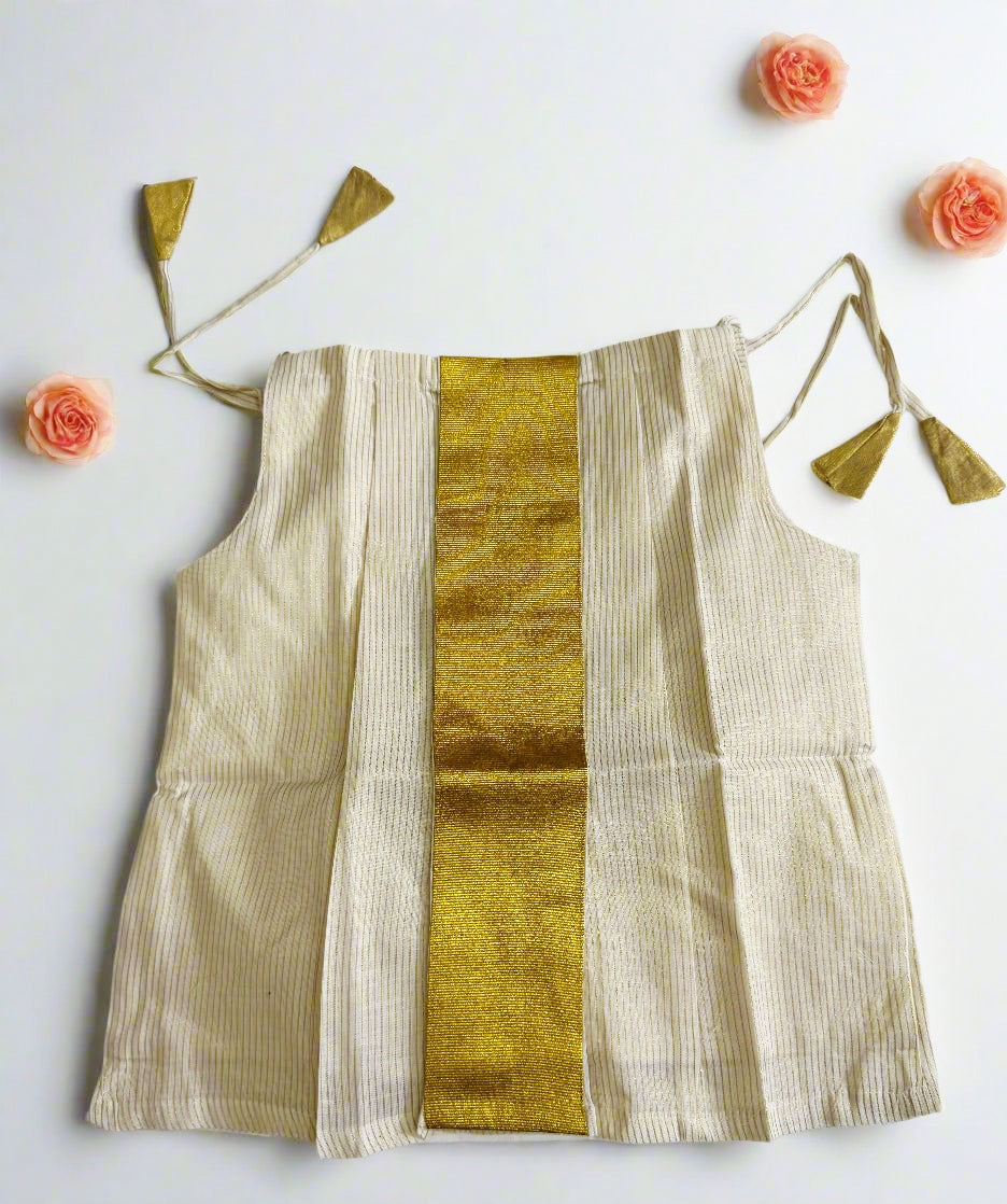 Beautiful Onam baby dress