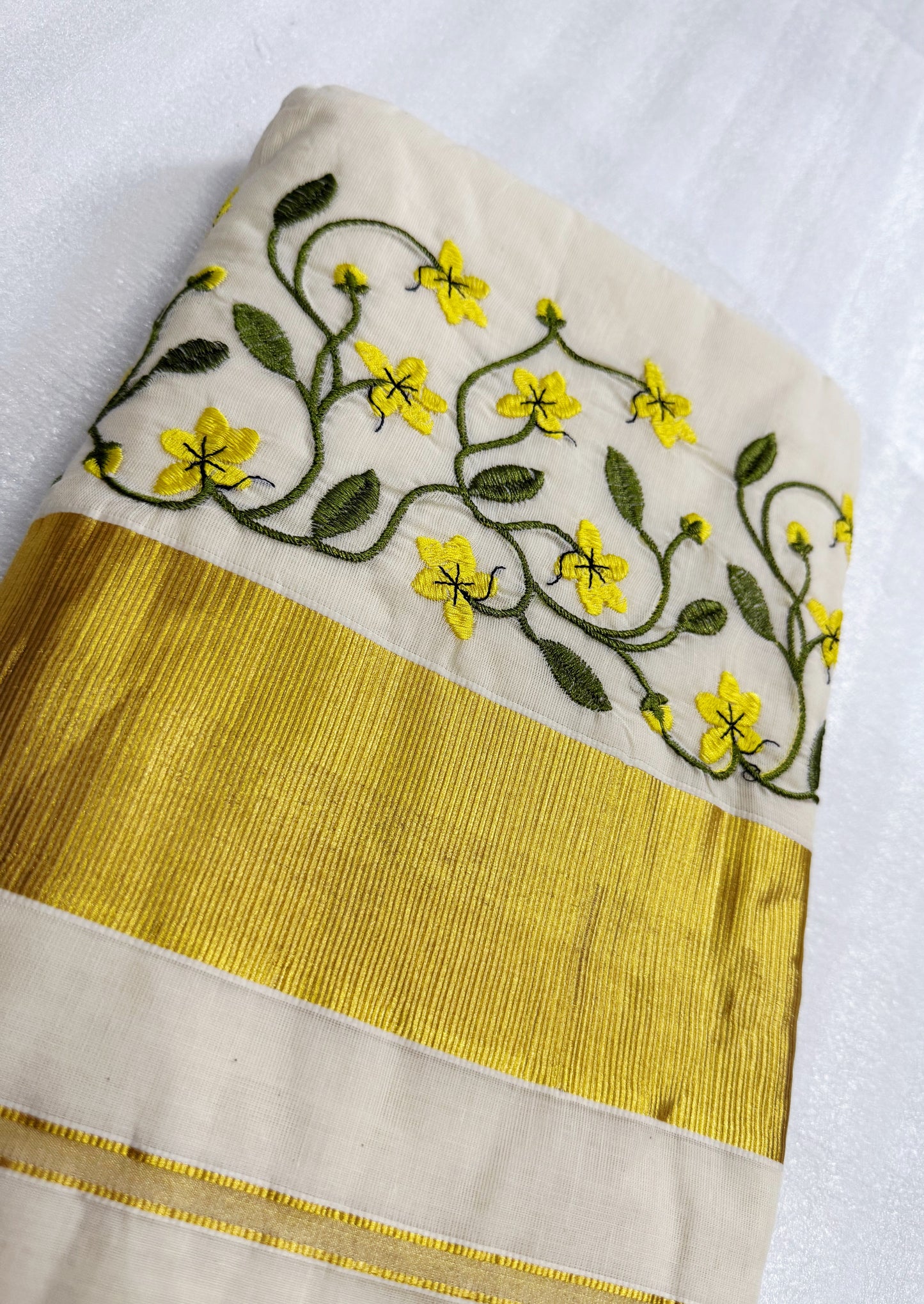 Ready to wear kanikkonna set saree